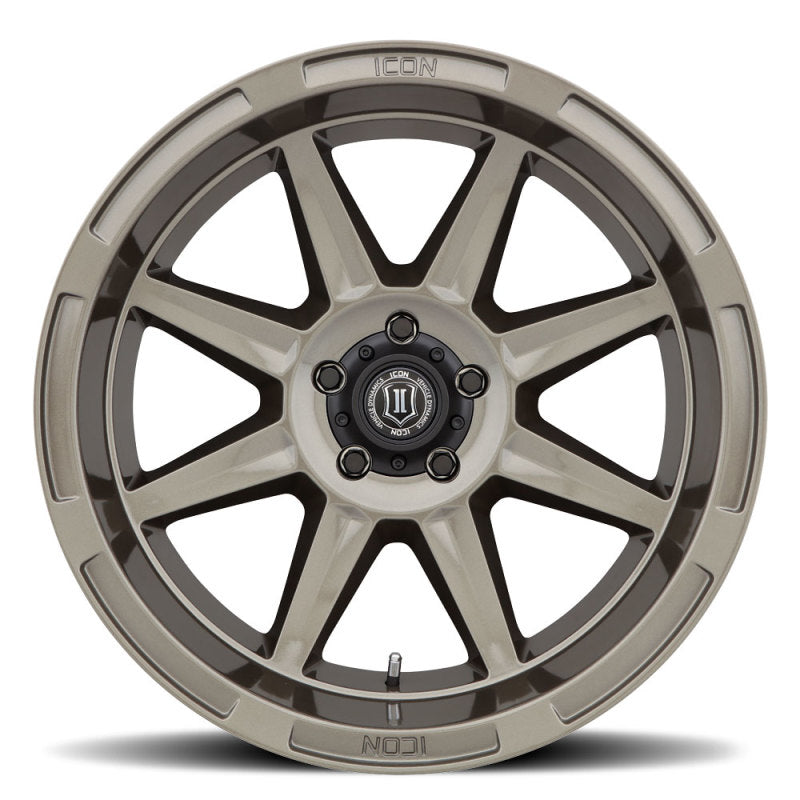 ICON Bandit 20x10 6x5.5 -24mm Offset 4.5in BS Gloss Bronze Wheel