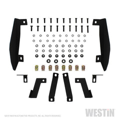 Westin 07-18 Jeep Wrangler JK Inner Fenders - Front - Textured Black