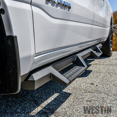 Westin/HDX 2019 Ram 1500 Crew Cab Drop Nerf Step Bars - Textured Black