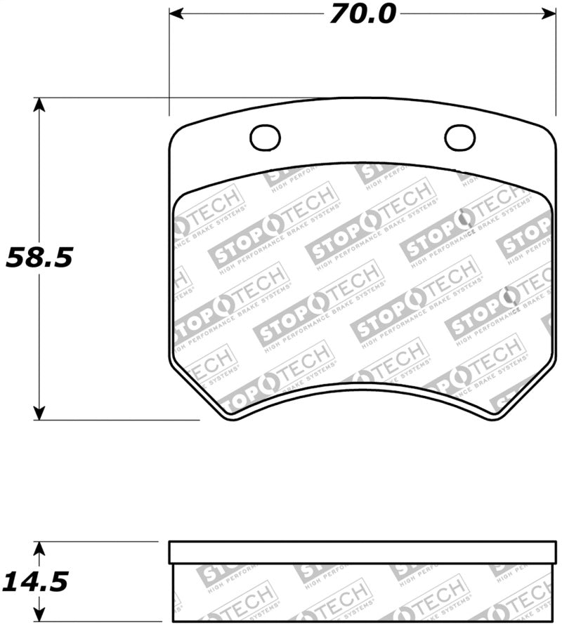 StopTech Street Touring Brake Pads