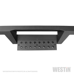 Westin/HDX 19-20 Ram 2500/3500 Crew Cab (8ft Bed) Drop Wheel to Wheel Nerf Step Bars - Txt Black