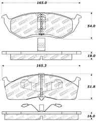 StopTech Performance Brake Pads