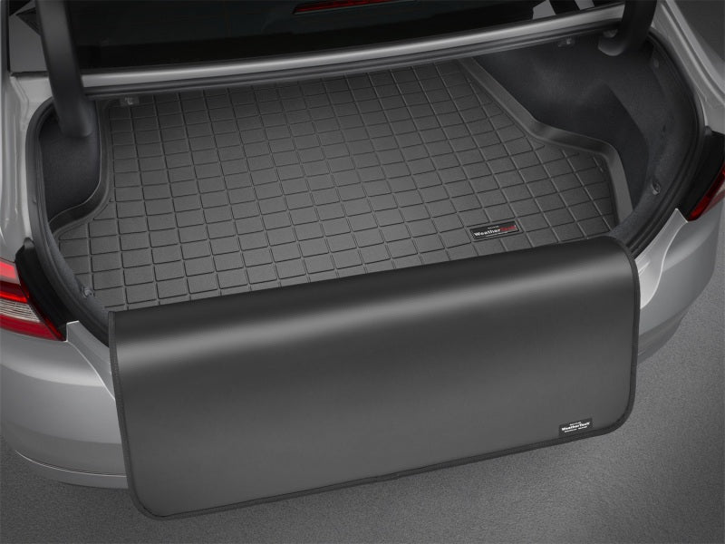 WeatherTech 11-17 Ford Fiesta 5-Door Hatchback Cargo Liner w/ Bumper Protector - Black