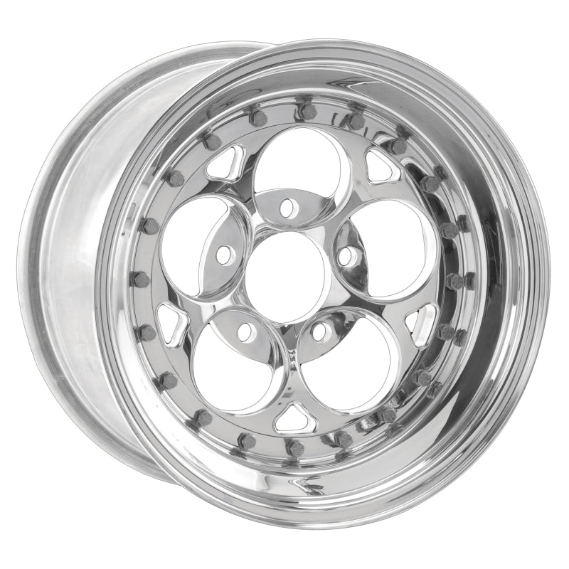 Weld Magnum III 15x16 / 5x4.75 BP / 5.5in. BS Polished Wheel - Non-Beadlock