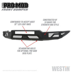 Westin 15-20 Chevrolet Colorado Pro-Mod Front Bumper