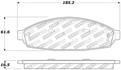 StopTech Sport Brake Pads w/Shims and Hardware - Front