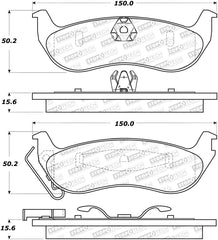 StopTech Street Select Brake Pads