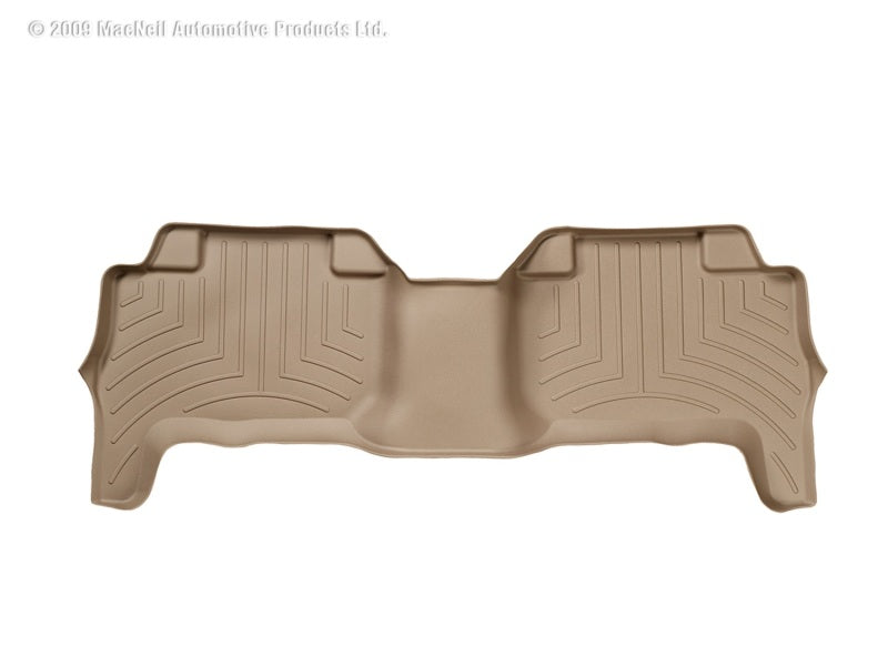 WeatherTech 04+ GMC Canyon Crew Cab Rear FloorLiner - Tan