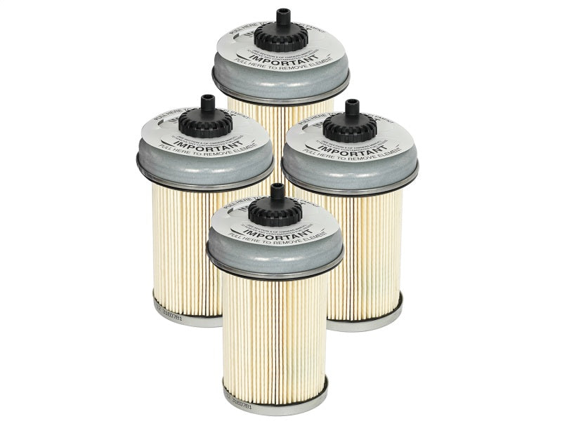 aFe ProGuard D2 Fluid Filters Fuel F/F FUEL GM Diesel Trucks 92-00 V8- 6.2L 6.5L (td) - 4 Pack