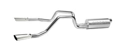 Gibson 96-97 Chevrolet C1500 Base 5.7L 2.5in Cat-Back Dual Split Exhaust - Stainless