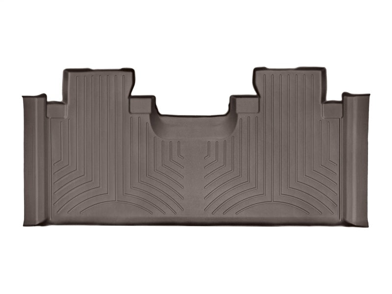 WeatherTech 2015+ Ford F-150 Supercab Rear FloorLiner - Cocoa w/ First Row Bucket Seats