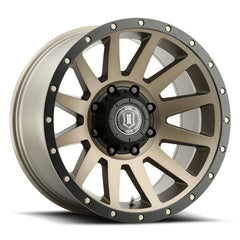 ICON Compression 20x10 8x180 -19mm Offset 4.75in BS 124.2mm Bore Bronze Wheel