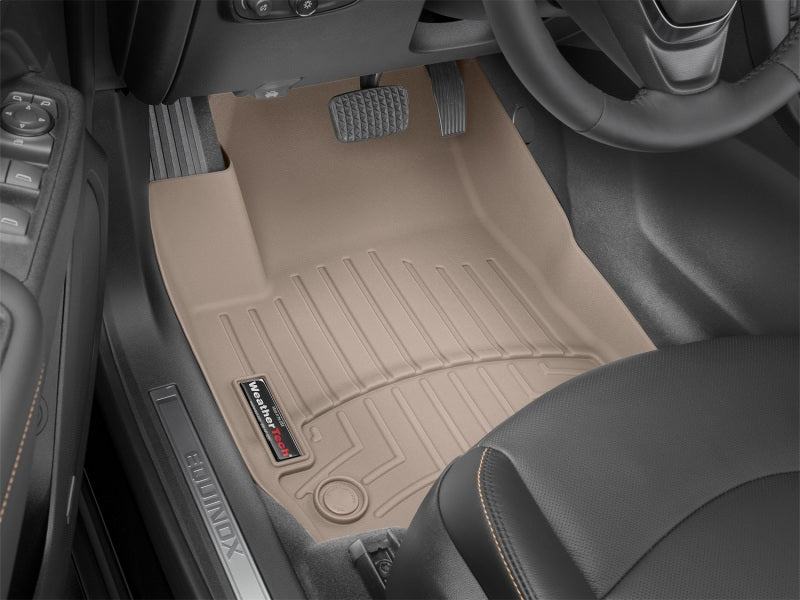 WeatherTech 2019+ Chevrolet Silverado 1500 Front FloorLiner - Tan