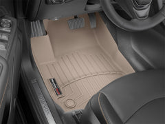 WeatherTech 08-14 Chevrolet Silverado 2500/3500 Crew/Extended Cab Front FloorLiner - Tan