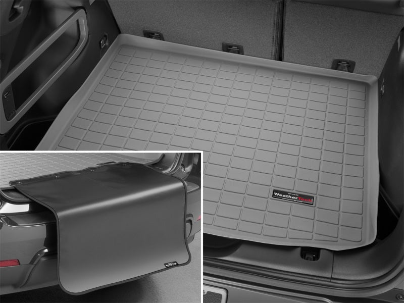 WeatherTech 14+ Jeep Cherokee Cargo Liner w/ Bumper Protector - Grey