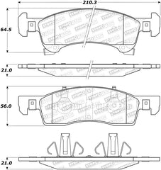 StopTech Street Brake Pads