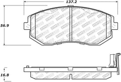 StopTech Street Select Brake Pads - Front