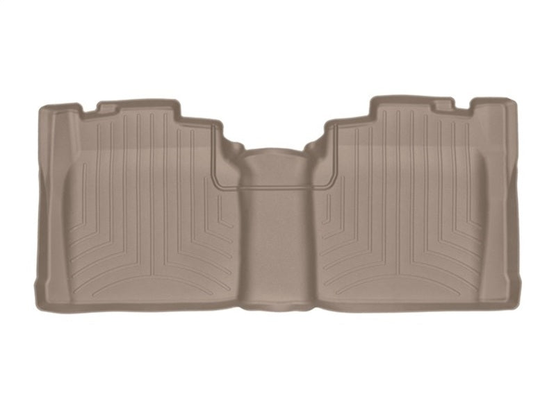 WeatherTech 04-11 Ford Ranger Rear FloorLiner - Tan (Trim Required For Vehicle w/1st Row Bench)