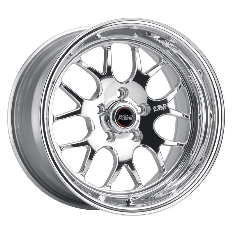 Wels S77 17x10 / 5x115 BP/ 6.7 BS Polished Wheel (High Pad) - Non-Beadlock