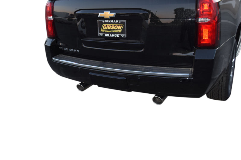 Gibson 18-19 Chevrolet Suburban LS 5.3L 2.25in Cat-Back Dual Split Exhaust - Stainless
