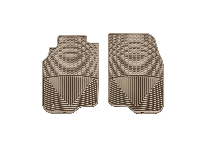 WeatherTech 07+ Saturn Aura Front Rubber Mats - Tan