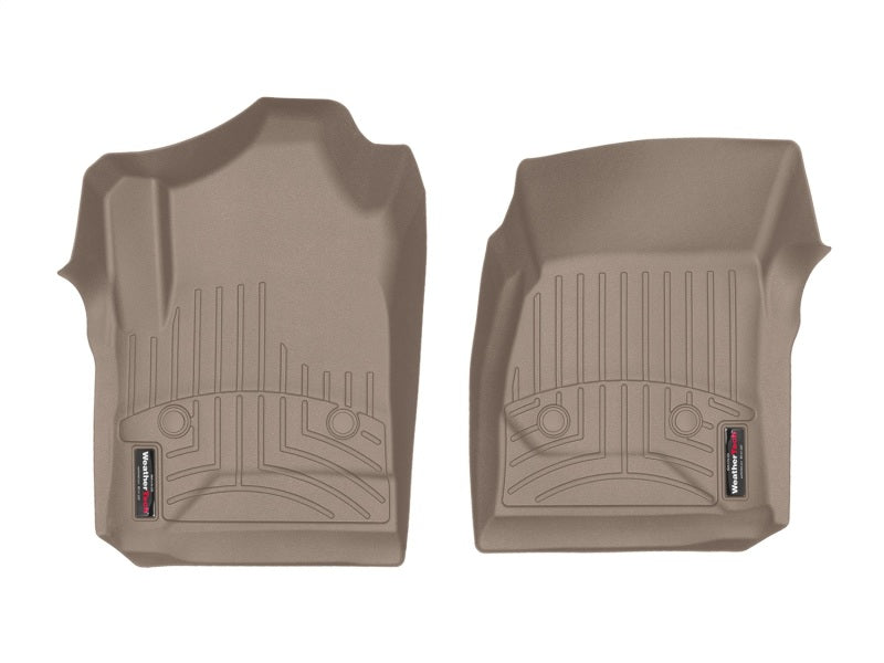 WeatherTech 14+ Chevrolet Silverado Front FloorLiner - Tan