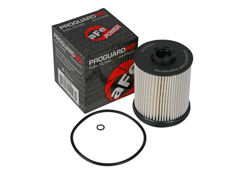 aFe ProGuard D2 Fuel Filter; GM Diesel Trucks 17-21; V8 6.6L L5P - 4 Pack