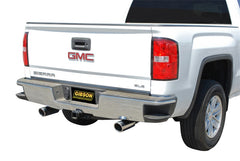 Gibson 15-18 Chevrolet Silverado 1500 LS 5.3L 3in/2.25in Cat-Back Dual Split Exhaust - Aluminized