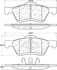 StopTech Street Brake Pads