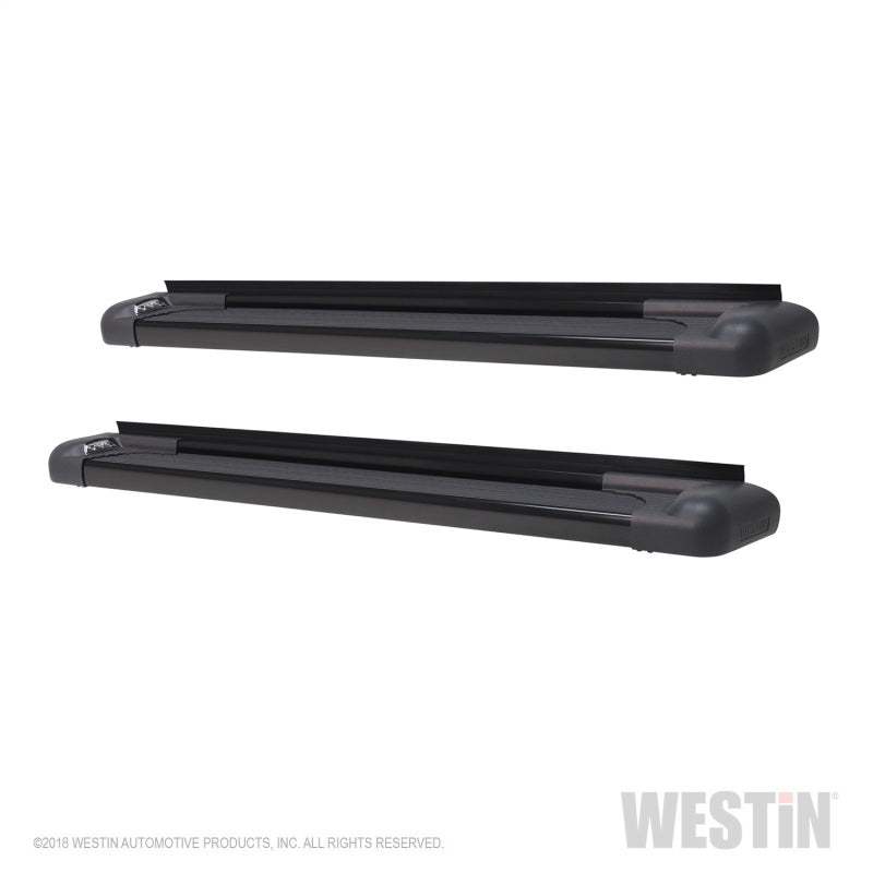 Westin SG6 Black Aluminum Running Boards 68.4in