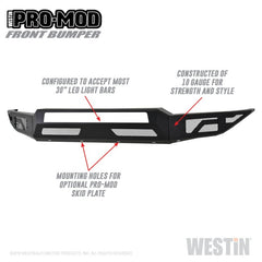 Westin 17-19 Ford F-250/350 Pro-Mod Front Bumper