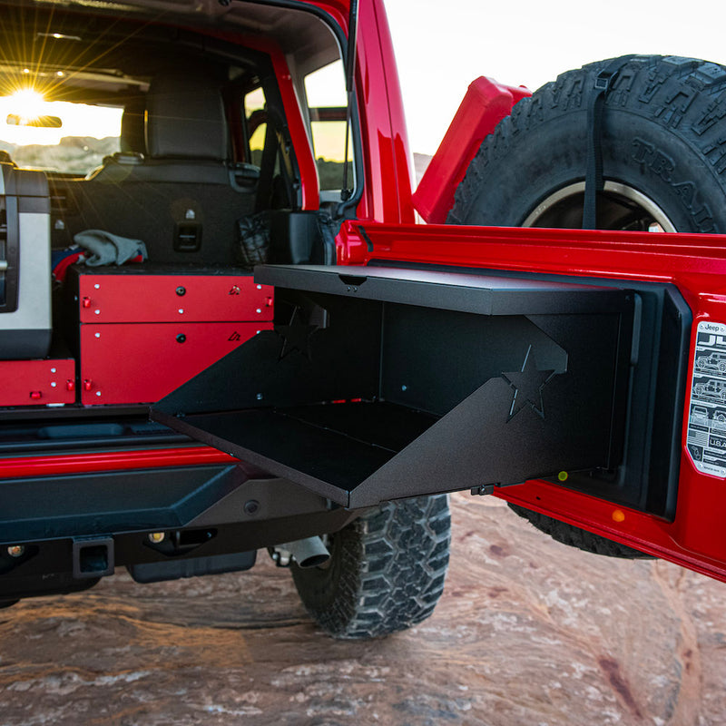 Rock Slide Engineering Tailgate Table for Bronco & Jeep JK & JL