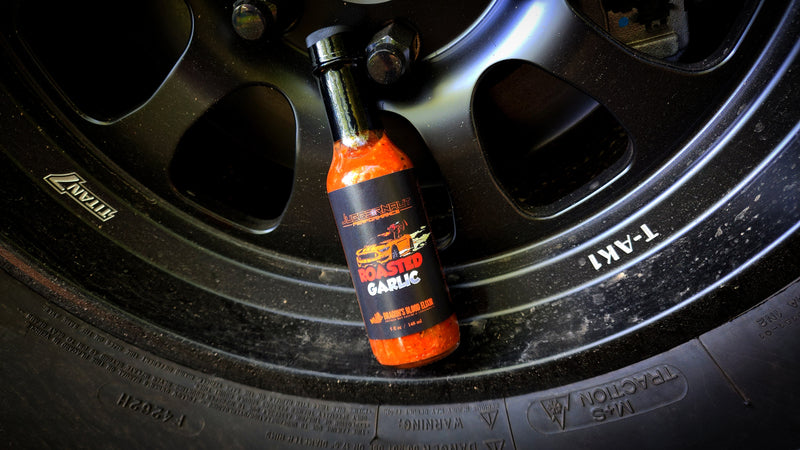 JP Hot Sauce Roasted Garlic - Dragon's Blood Elixir - SHOP LOCAL