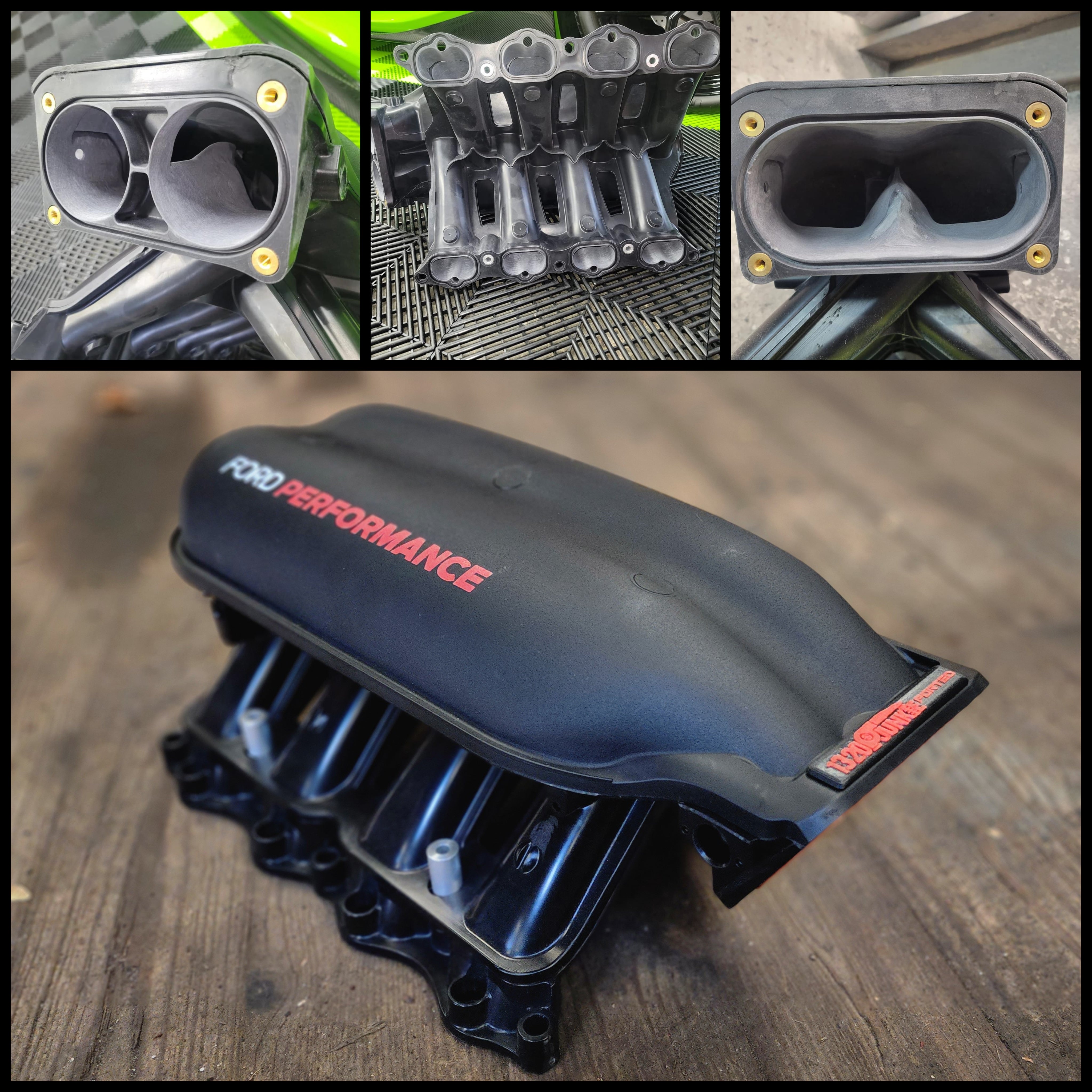 Passener Jet Intake 1320 Junkie Ported FRPP Cobra Jet 5.0L Intake Manifold | Juggernaut ...