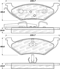 StopTech Street Brake Pads