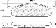 StopTech Performance Brake Pads