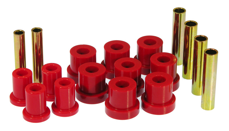 Prothane 88-91 Chevy Blazer/Suburban 4wd Front Spring Eye Bushings - Red