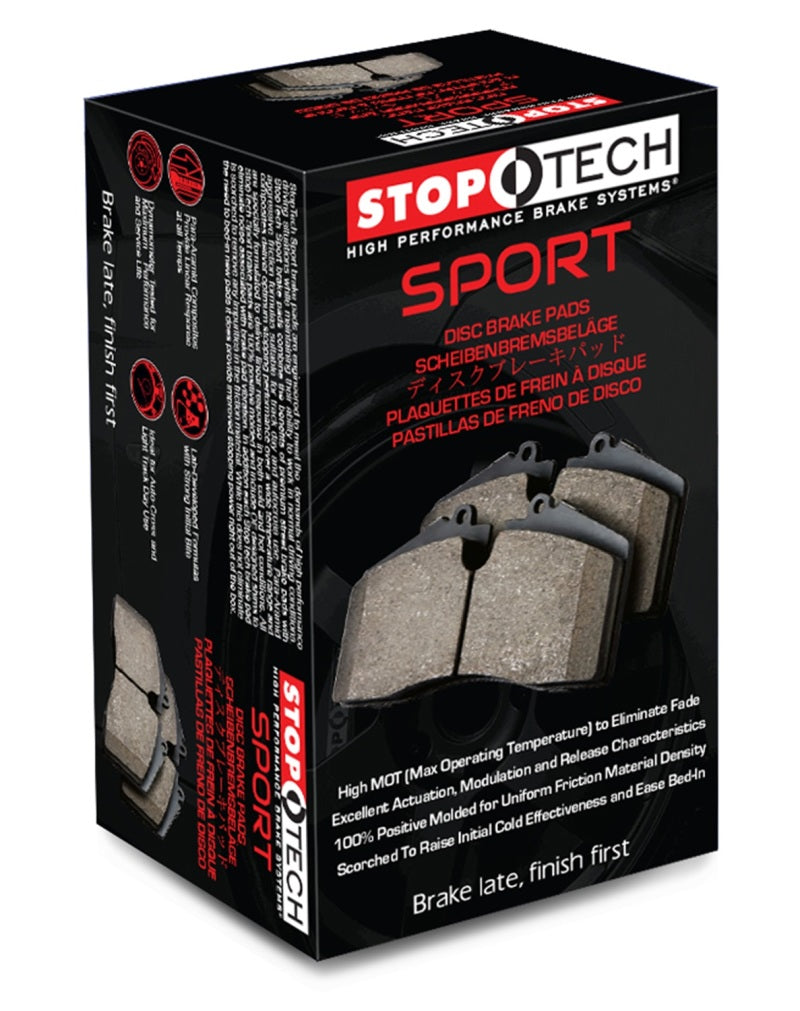 StopTech Performance 14-19 Cadillac CTS Front Brake Pads