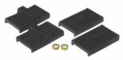 Prothane 70-81 GM Upper/Lower Spring Pad (Multi) - Black