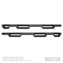 Westin 19-22 GMC Sierra 1500 CC 6.5ft Bed (Excl. 2019 Ltd/LD) HDX Drop W2W Nerf Step Bars - Tex. Blk