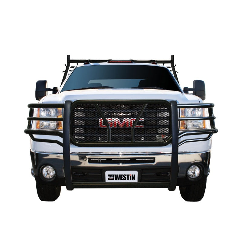 Westin 2007-2010 Chevrolet Silverado 25/3500HD HDX Grille Guard - Black