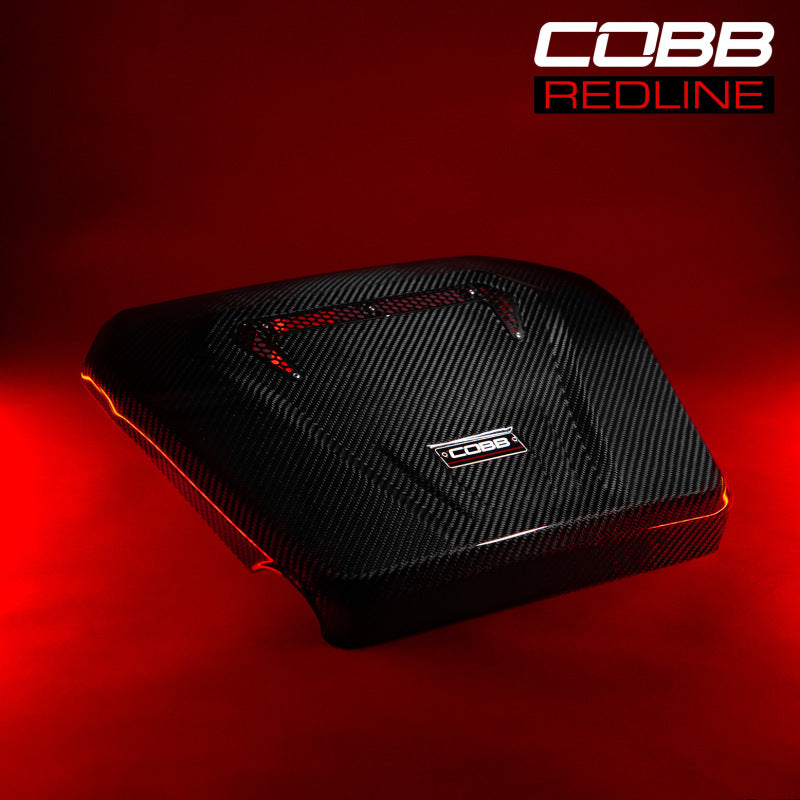 Cobb Volkswagen GTI (MK7/MK7.5/MK8) / Golf R / Audi A3 & S3 (8V) Redline Carbon Fiber Engine Cover