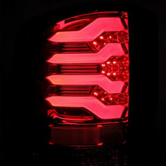 AlphaRex 14-18 Chevrolet Silverado 1500 PRO-Series LED Tail Lights Red Smoke