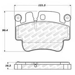 StopTech Street Select Brake Pads - Front/Rear