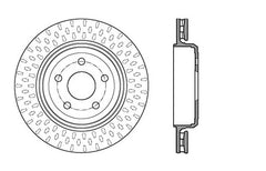 StopTech 12-15 Jeep Cherokee SRT8 Sport Slotted & Drilled Rear Passenger Side Rotor