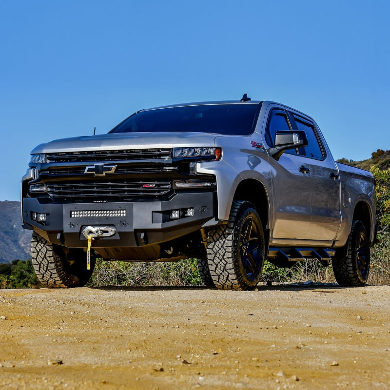 Westin 19-21 Chevrolet Silverado 1500 (Excl. Diesel & LD) Pro-Series Front Bumper - Textured Black