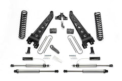 Fabtech 17-21 Ford F250/350 4WD Diesel 6in Rad Arm Sys w/Coils & 2.25 Dl Resi Frt & Dl Rr Shks