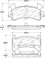 StopTech Street Brake Pads