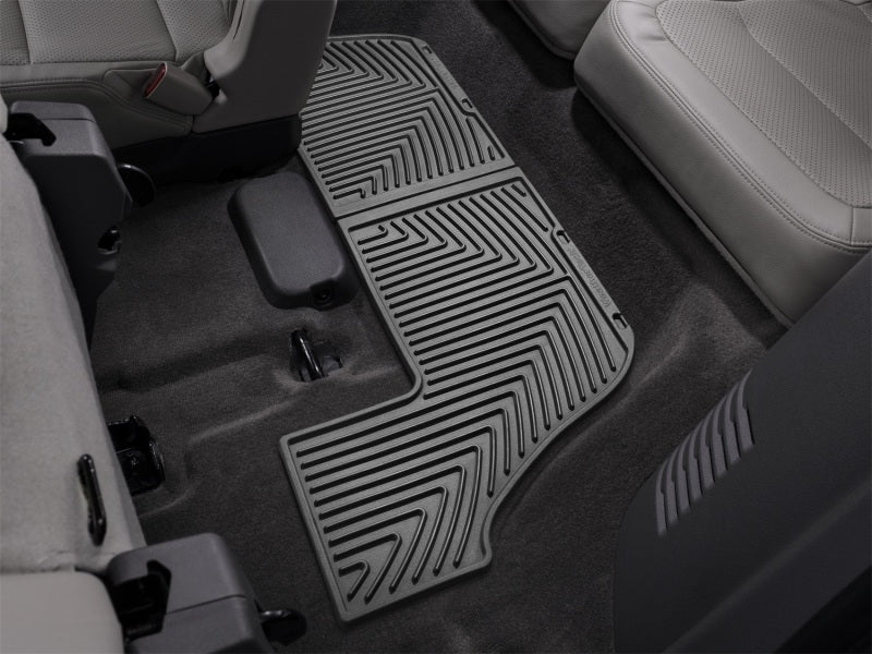 WeatherTech 09+ Ford Flex Rear Rubber Mats - Black