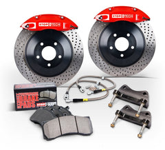 TBM 15-23 Ford Mustang S550 Medium Duty Drag Racing Front Brake Kit (Reusing Factory Hubs) 001-0255